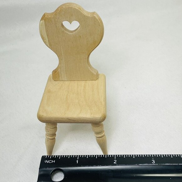 Bodo Hennig Dollhouse Stuhl Kitchen Chair 227 Kuchenstul Germany Miniature W Box - Picture 10 of 10